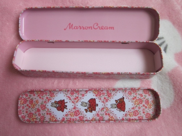 サンリオ マロンクリーム 缶ペン ペンケース 筆箱 レトロ(サンリオ