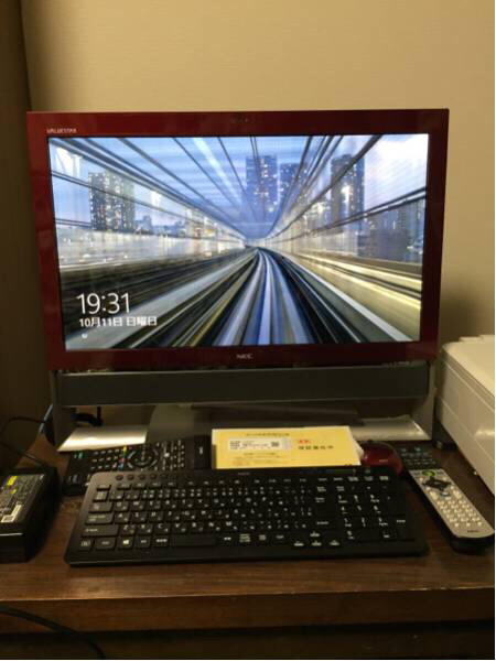 NECバリュースター VN770/SSR 中古 保証書 ご希望でプリンター付