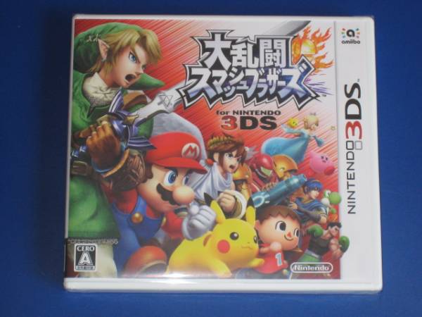 ニンテンドーソフト　大乱闘スマッシュブラザーズ　3DS　新品