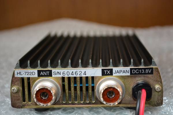 東京ハイパワー HL-722 D 144MHz/430MHz DUAL パワーアンプ 東京ハイ