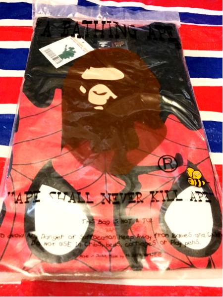 APE エイプ × SPIDER MAN 限定 コラボ Tシャツ レア 完売 裏腹