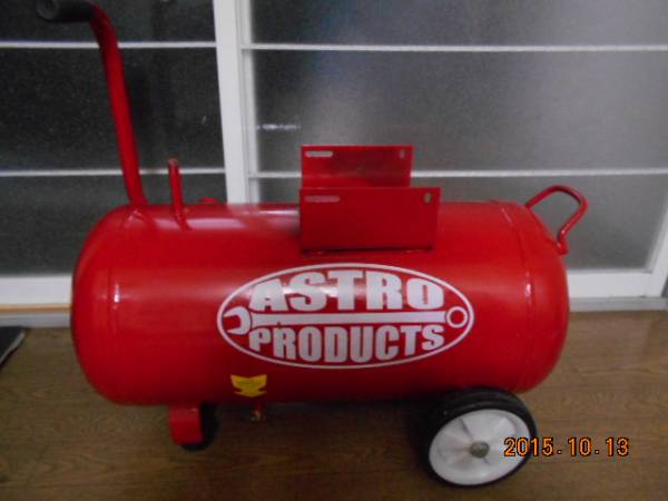 １円スタート エアーコンプレッサーサブタンク ３９リットル