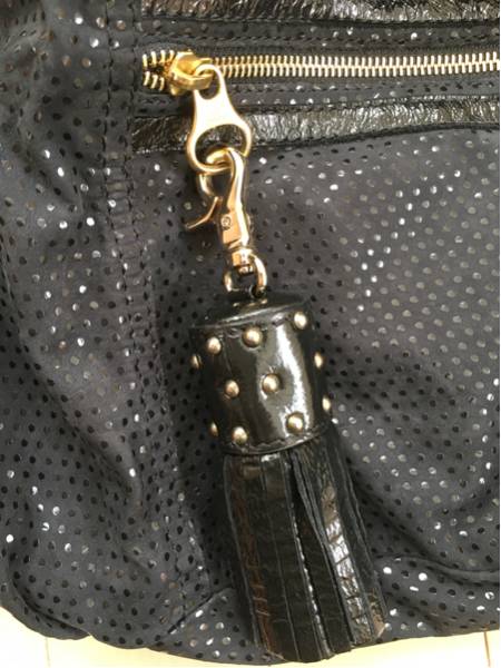 see by chloeシーバイクロエレザータッセル付バッグ美品 シーバイクロエ タッセルモチーフ ショルダーバッグ レザー