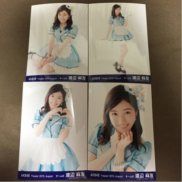 渡辺麻友 月別生写真 8月 August コンプ AKB