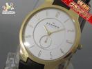 SKAGEN(スカーゲン) 腕時計 433LGL1 メンズ 革ベルト 白