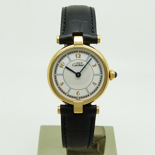 中古カルティエ　マスト　ヴェルメイユ　SV925　レディース　QZ