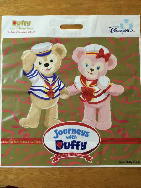 ディズニー ショップ袋 ジャーニー・ウィズ・ダッフィー　480枚