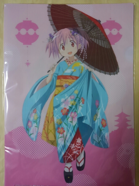 まどか☆マギカ 舞妓クリアファイル5枚セット 再販魔法少女まどか
