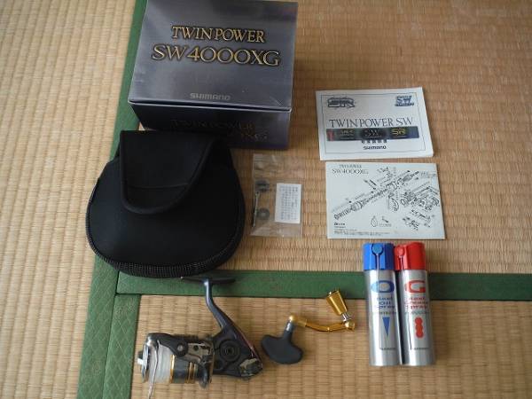 09ツインパワーＳＷ　4000XG　中古超美品　オマケ付