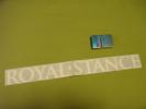 特大☆ROYAL STANCE 抜きステッカー 白 USDM fatlace