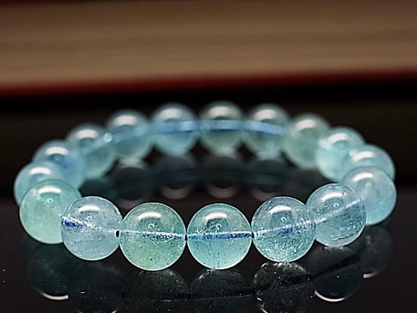 チャンスを呼ぶ幸運の象徴 ブルートパーズ ブレス12.5mm【D990