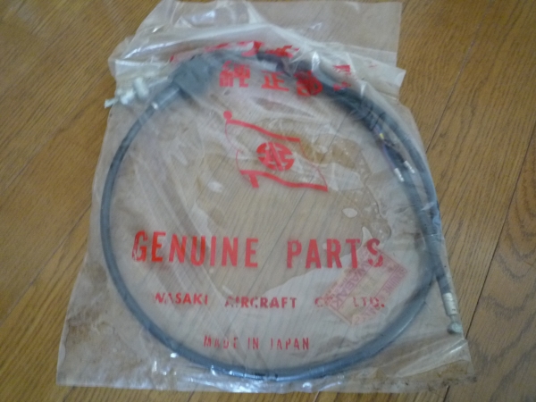 ★彡マッハ初期型350SS S2 250SS S1 Fブレーキワイヤー純正新品