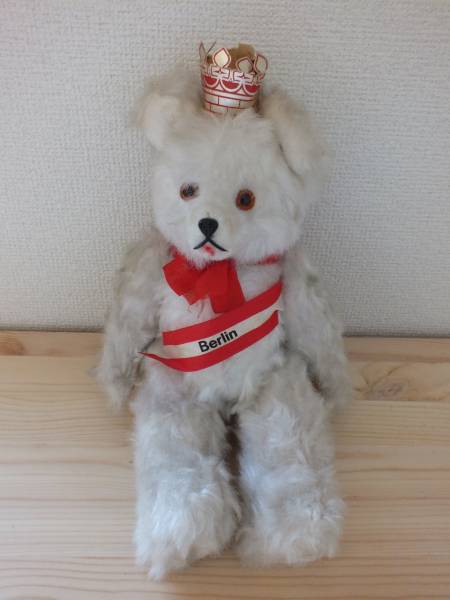 ドイツ　アンティーク 白いベルリンベア