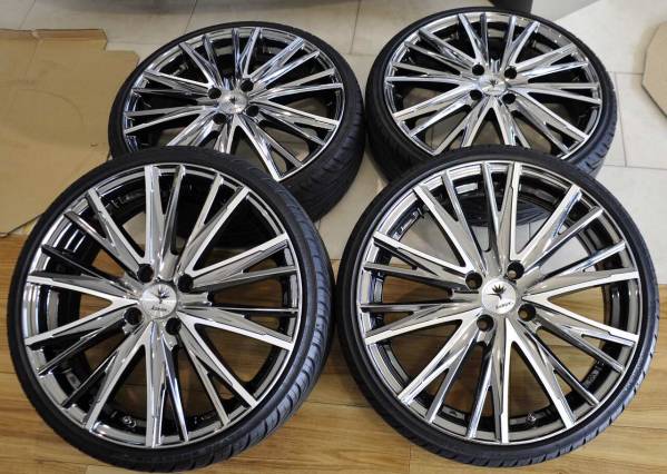 軽カーに！ウエッズ クレンツェ SBCポリッシュ美品 タイヤ付中古