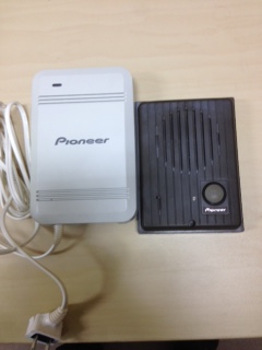 パイオニアドアホンユニット＆ドアホン子機