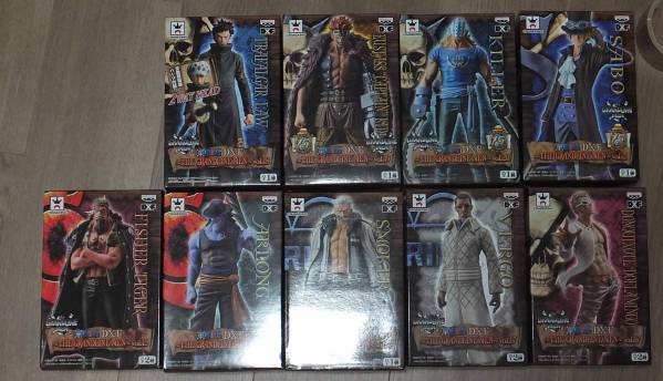 ワンピース DXフィギュア THE GRANDLINE MEN Vol.15～Vol.21 9種