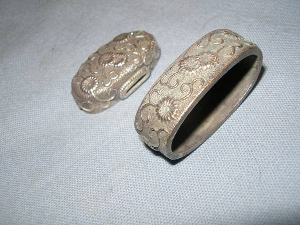 武具　刀　装具　はばき　10個　まとめて A Yahoo!オークション - 刀装具 はばき ハバキ 10個まとめて