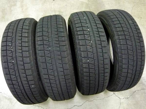 175/65R15 ブリザック REVO GZ スタッドレス バリ山 BS 4本 12年