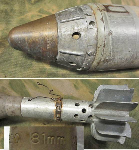 自衛隊 64式 81mm 迫撃砲 照明弾 M301a2砲弾資料 M29 81モーター ミリタリー 売買されたオークション情報 Yahooの商品情報をアーカイブ公開 オークファン Aucfan Com