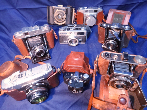 昭和 アンティークレア カメラ 8台Zeiss Ikon zuiko 蛇腹 ROKKOR