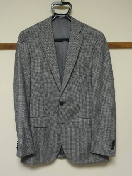 【中古】エディフィス グレンチェックジャケット サイズ46