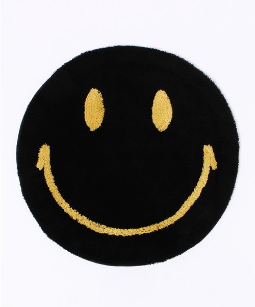 RUG SECOND LAB. MIYOSHI SMILEY FACE MAT | LAB.（セカンド VINTAGE