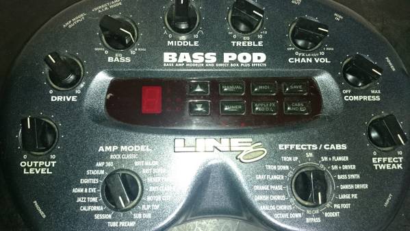 BASS POD LINE6