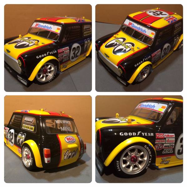 田宮 M-05 未走行 限定 メッキ 極上ボディ! ミニクーパー！送無