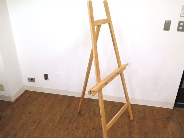 【新品未使用】1円～ 世界堂 木製イーゼル 丸椅子 10脚セット②