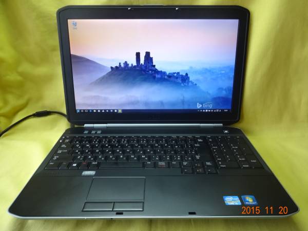 ★☆Lati E5520【Win10認済】Corei5-2.50G/4G/320GB/完動品☆★