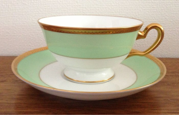 大倉陶園 1595 MAYGREEN C/S 送料無料