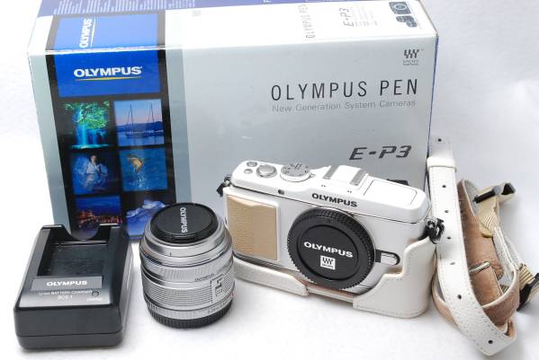★箱付き★オリンパス OLYMPUS PEN E-P3 豪華セット 美品★