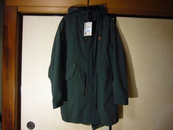 プリティーグリーン pretty green モッズコート パーカ 試着のみ