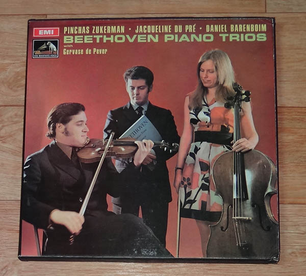 美盤! 英HMV SLS ベートーヴェン三重奏 デュ・プレ　
