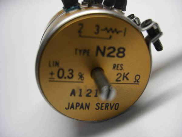 ポテンションメーター　導電性プラスチック型　日本電産サーボ_3