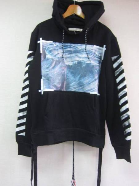 ≪OFF-WHITE パーカートレーナー BK M≫