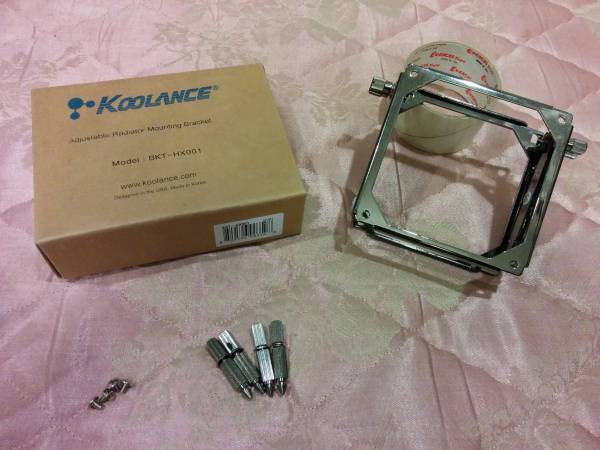 水冷 Koolance BKT-HX001 ラジエーターマウントブラケット 【公式通販】