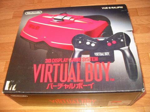 ◆バーチャルボーイ本体＆ACタップ＆ソフト5本セット◆