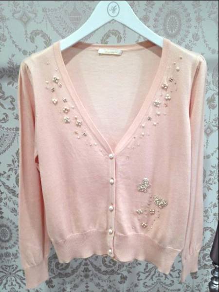 ★アベニールエトワール★カシミヤ★バタフライカーディガン★