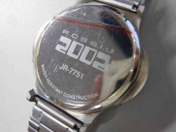 FOSSIL フォッシル 2002 AUTHENTIC JR-7751  腕時計 FOSSIL フォッシル 2002 AUTHENTIC JR-7751 腕時計 - メルカリ