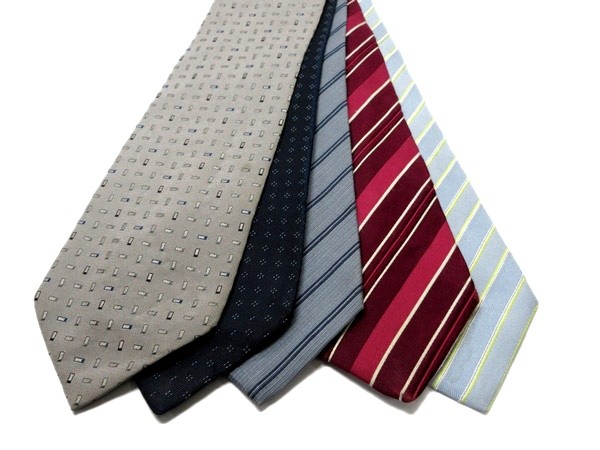 1円 ヒューゴボス HUGO BOSS ストライプ 他 ネクタイ 5点セット
