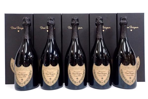 未開栓★ドンペリニヨン 白 2006年 5本セット DomPerignon 750ml