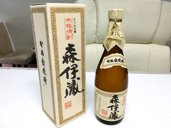 ☆さつま名産 本格焼酎 JAL機内販売 森伊蔵 720ml《未開栓》②☆