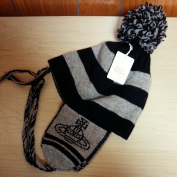 vivienne Westwood ミミあてニットボー 初期レア！Vivienne Westwood