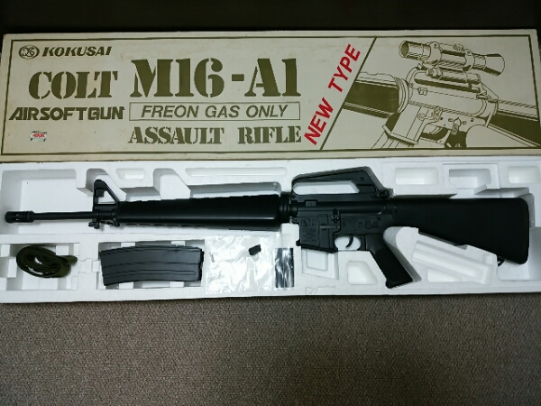 ガスガン Yahoo!オークション M16A1 「jac - (ミリタリー) m16a1