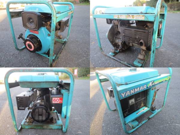 ヤンマー ディーゼルエンジン 発電機 YDG200 60HZ