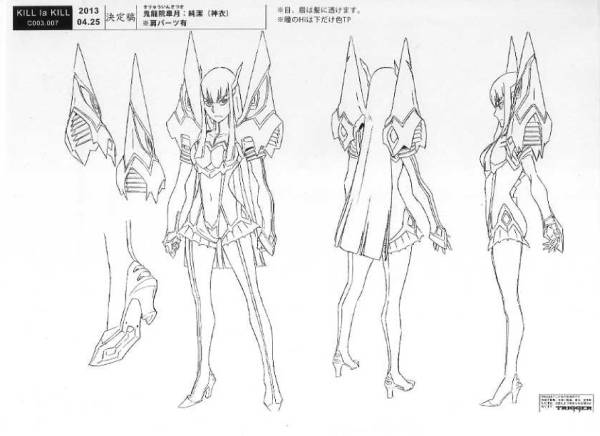 キルラキル 設定資料 キルラキル 設定資料集 第2弾 [キルラキル