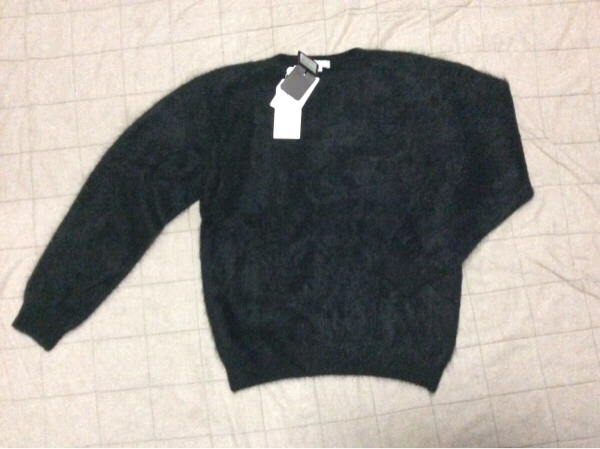 universal language『sofa』ホールガーメントミンク加工カシミヤ