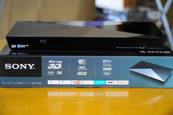 テレビ・映像機器 【SONY】BDP-S6200 Blu-rayプレーヤー Wi-Fi リモコン付