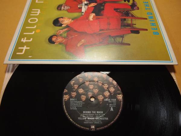 YMO40｜YELLOW YMO-Behind The Mask☆英国Orig12”/細野晴臣/坂本龍一